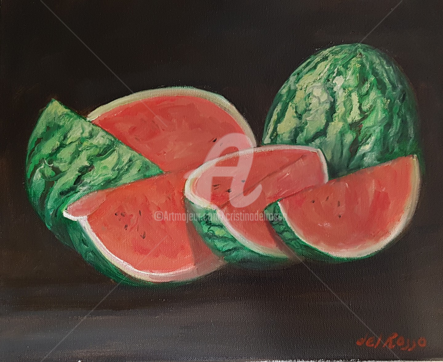 Cristina Del Rosso - Sandías fresquitas (Fresh watermelons)