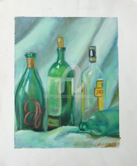 Cristina Del Rosso - Bodegón con botellas (Still Life with bottles)