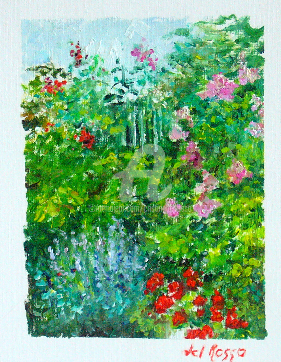 Cristina Del Rosso - Jardín. Para Monet (Garden. For Monet)
