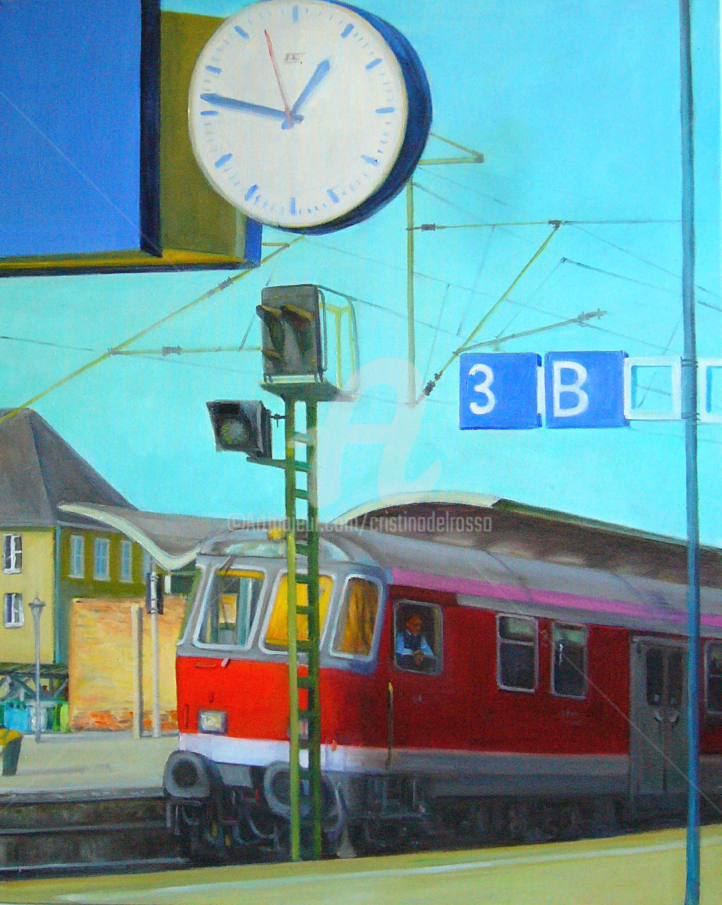 Cristina Del Rosso - Viaje en tren (Train trip)