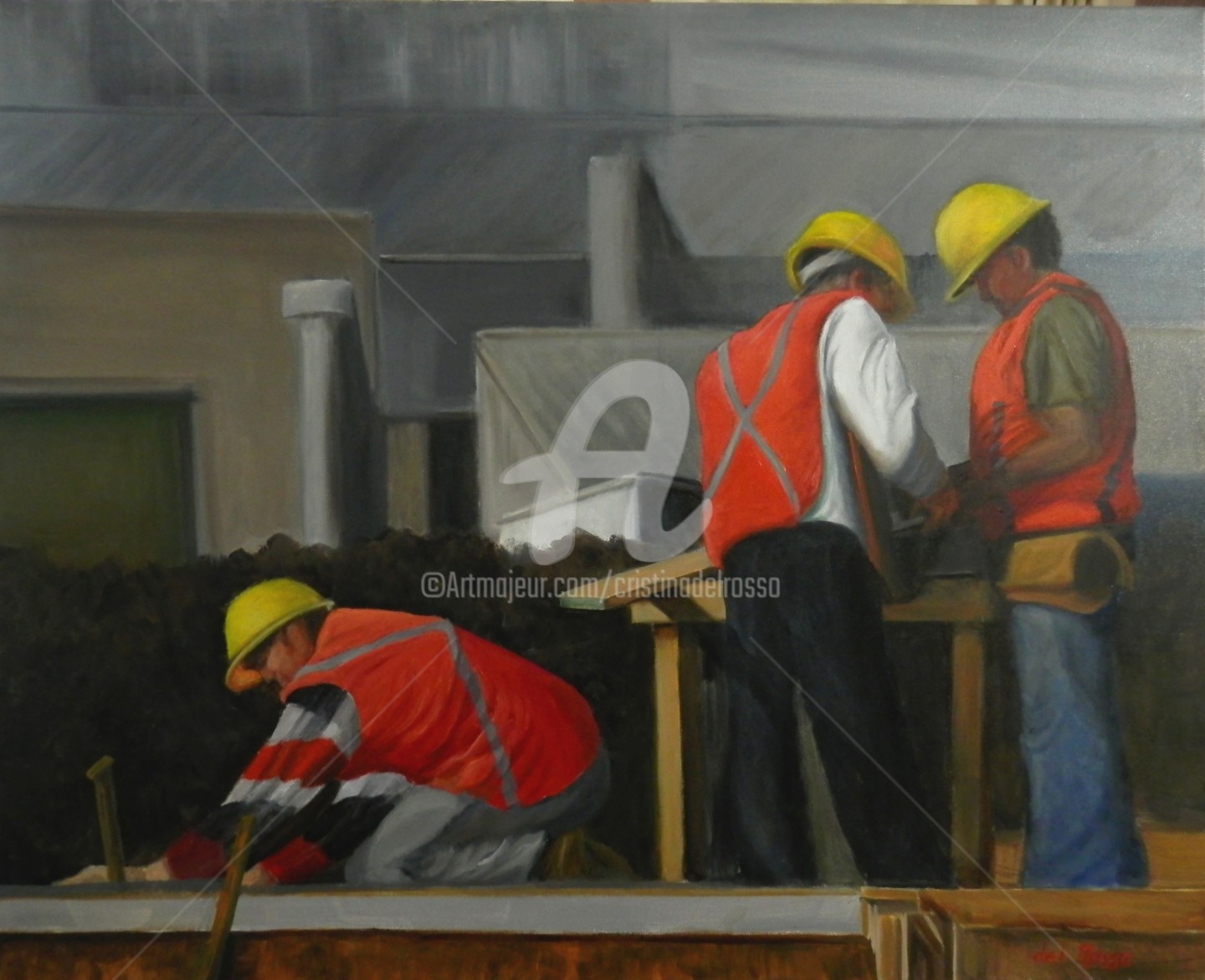 Cristina Del Rosso - Obra en construcción (Men at Work!)