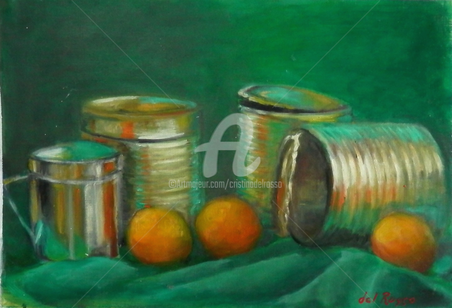 Cristina Del Rosso - Metales y naranjas (Cans and oranges)