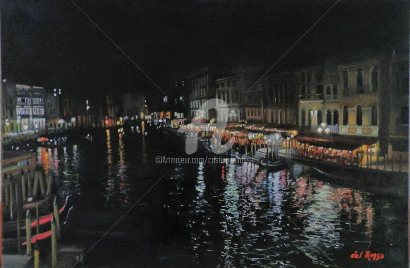 Cristina Del Rosso - Nocturno veneciano/ Venetian Nocturne